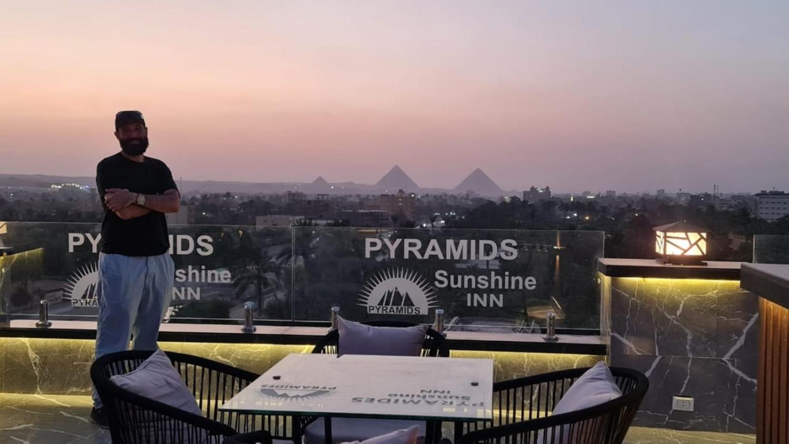 Отель Pyramids Sunshine View Kafrat al Jabal Экстерьер фото